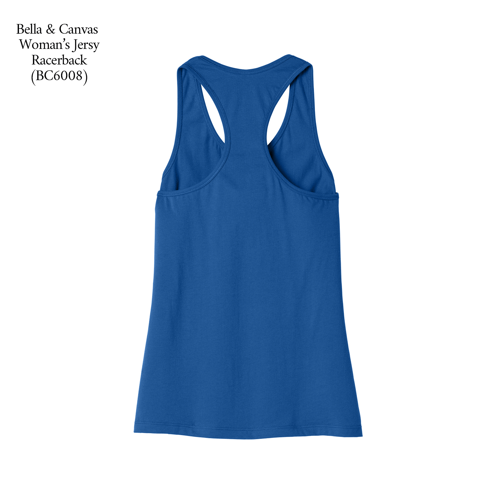 Bella + Canvas - Women's Jersey Racerback Tank - BC6008(S21)