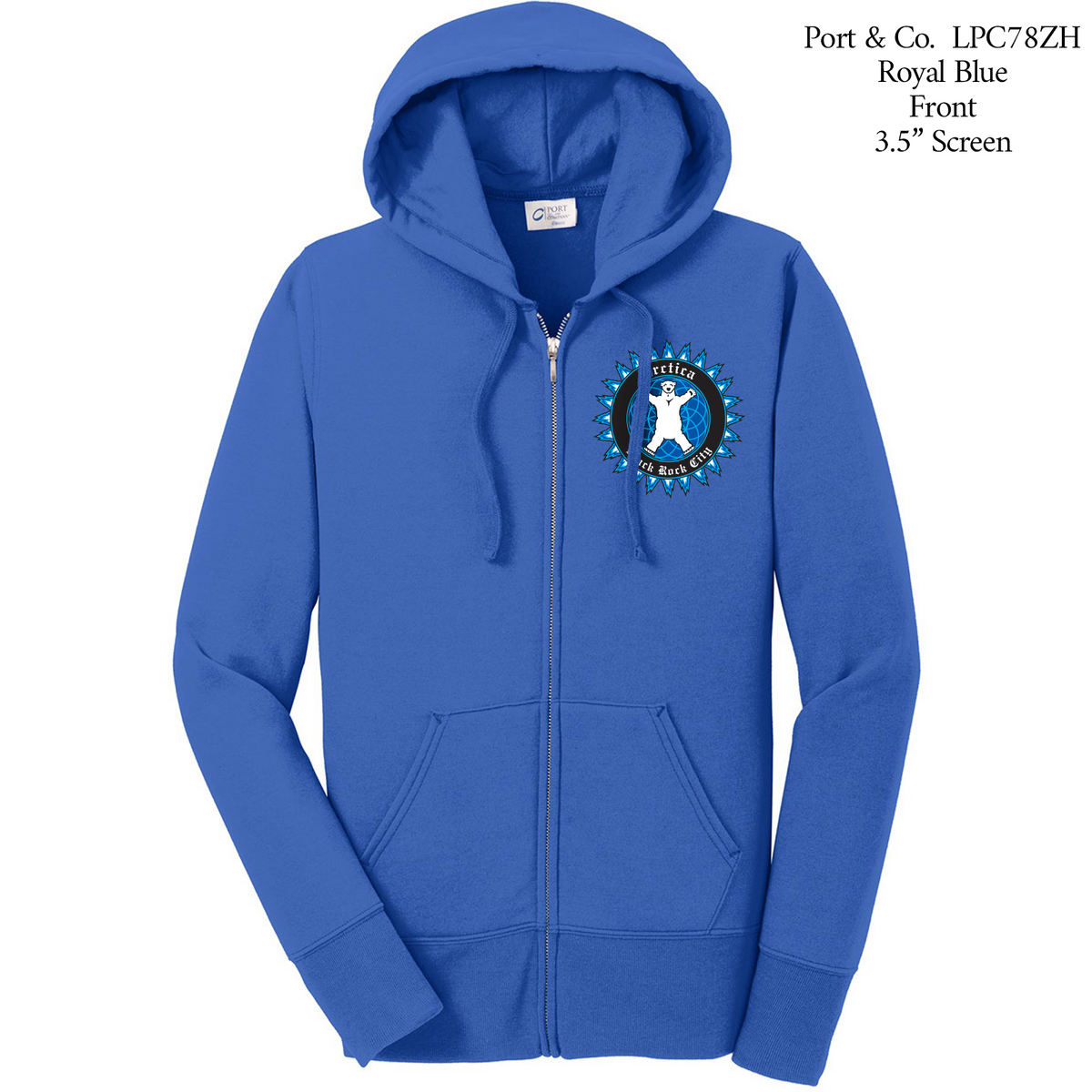 Port & Company® - Ladies Core Fleece Full-Zip Hoodie (LPC78ZH)